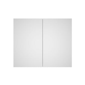 LUKKA ALPHA GLOSS WHITE PVC SHAVING CABINET 900X750MM