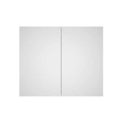 LUKKA ALPHA GLOSS WHITE PVC SHAVING CABINET 900X750MM