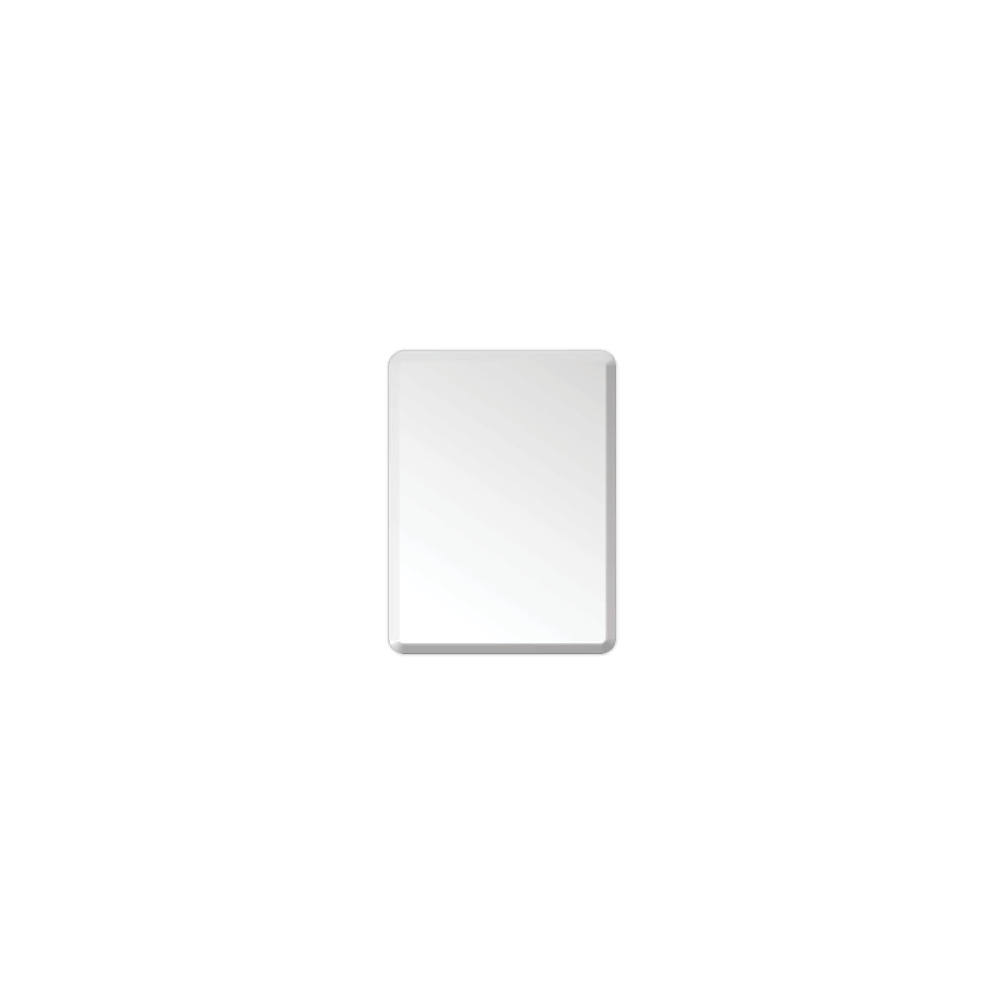LUKKA RECTTA RECTANGULAR FRAMELESS BEVEL EDGE PLAIN MIRROR 450X600MM