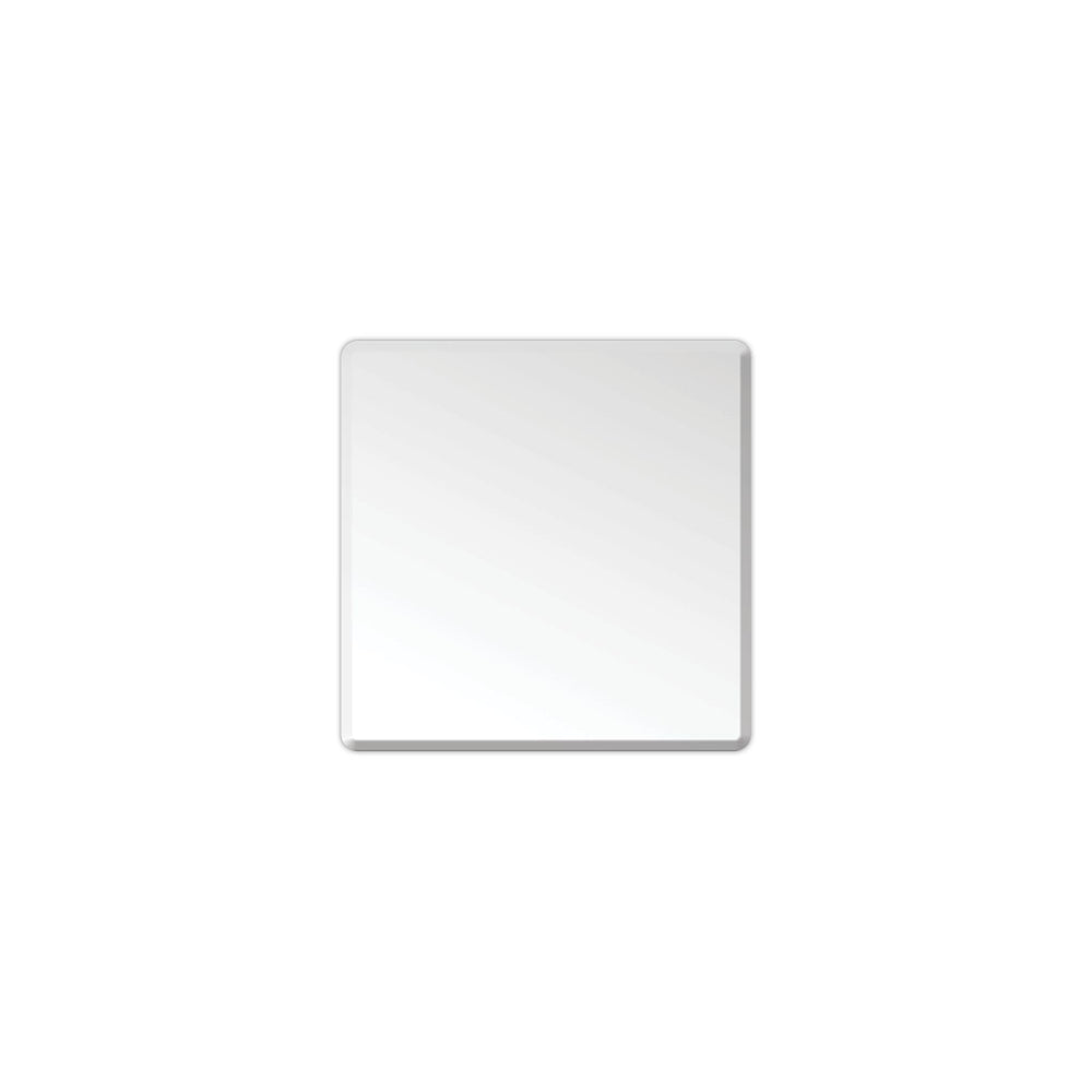LUKKA RECTTA RECTANGULAR FRAMELESS BEVEL EDGE PLAIN MIRROR 750X750MM