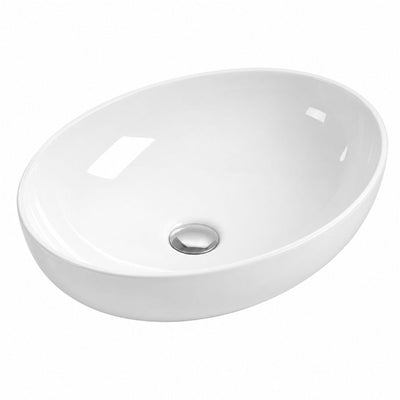LUKKA CAREY ABOVE COUNTER BASIN GLOSS WHITE 520MM