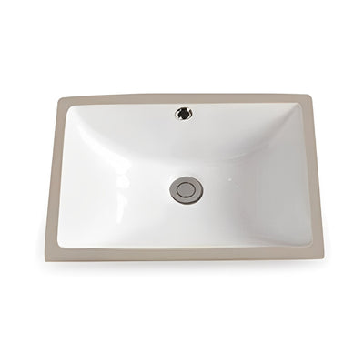 LUKKA CRETE UNDER COUNTER BASIN GLOSS WHITE 460MM