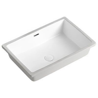 LUKKA CRETE UNDER COUNTER BASIN GLOSS WHITE 545MM