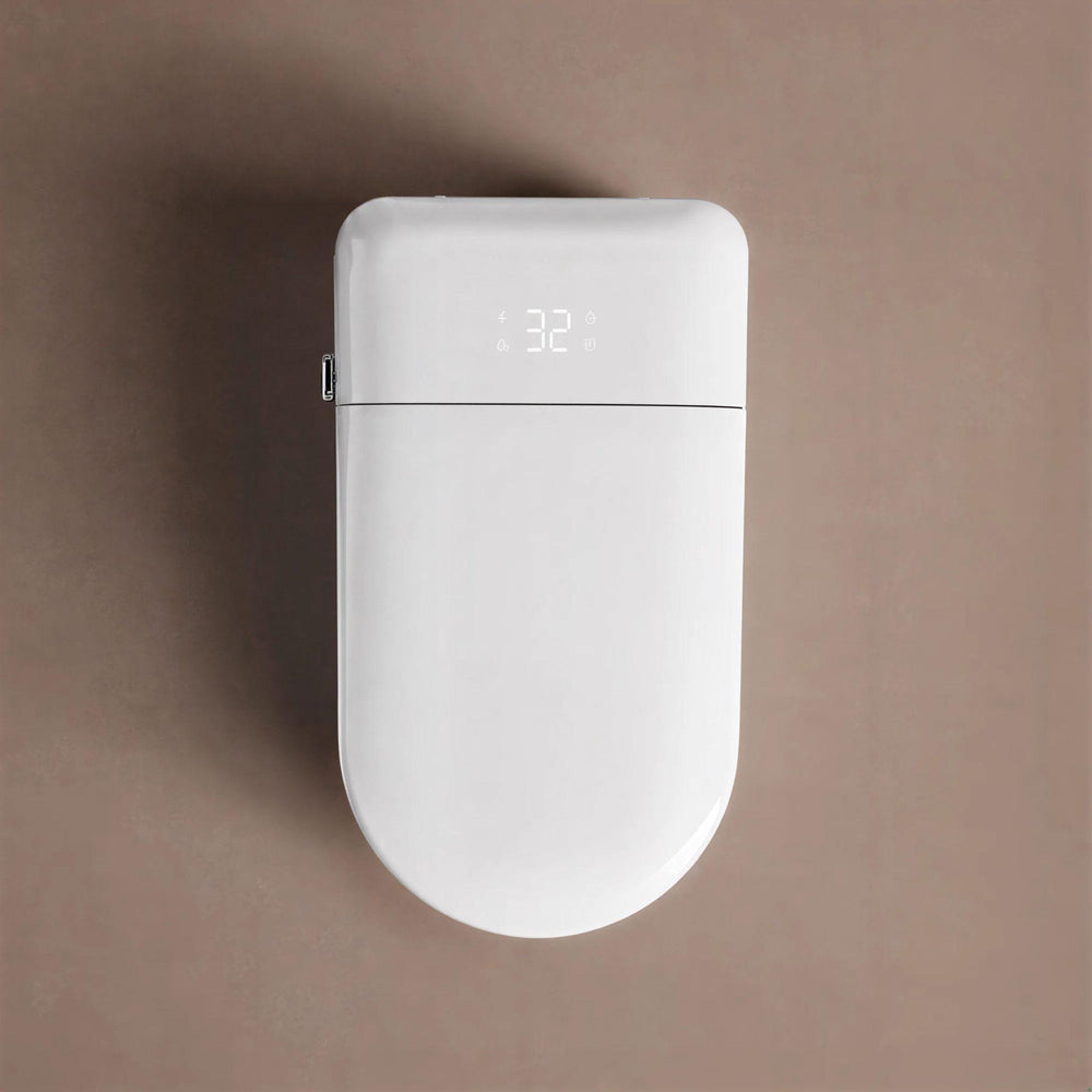 LUKKA EVO WALL FACED SMART TOILET WITH SMART SEAT WHITE