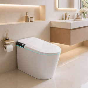 LUKKA EVO WALL FACED SMART TOILET WITH SMART SEAT WHITE