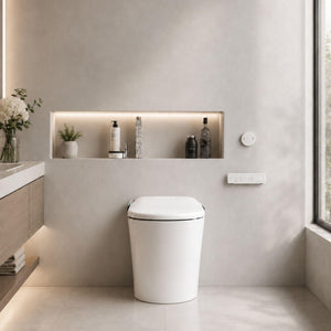 LUKKA EVO WALL FACED SMART TOILET WITH SMART SEAT WHITE