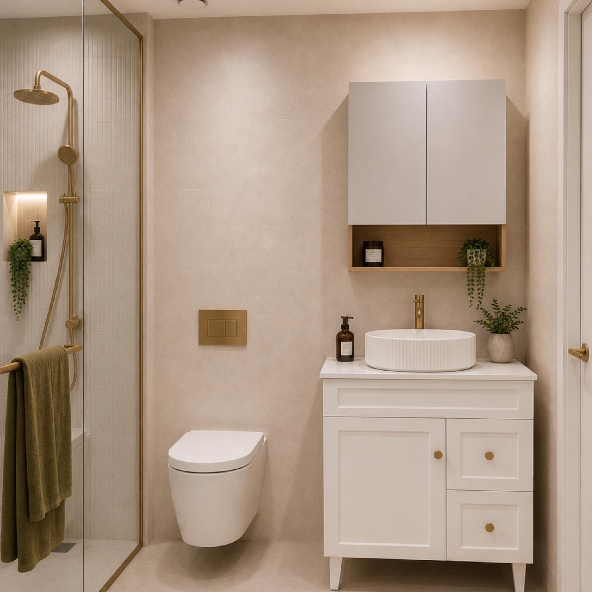 LUKKA HAROLD FEDERATION MATTE WHITE 750MM SINGLE BOWL FLOOR STANDING VANITY (AVAILABLE IN LEFT AND RIGHT HAND DRAWER)