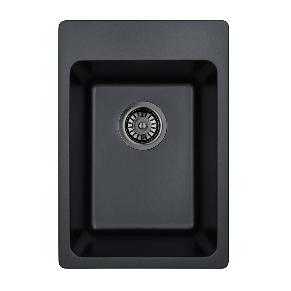 LUKKA LAUFEY GRANITE LAUNDRY SINK MATTE BLACK 350MM