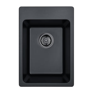 LUKKA LAUFEY GRANITE LAUNDRY SINK MATTE BLACK 350MM