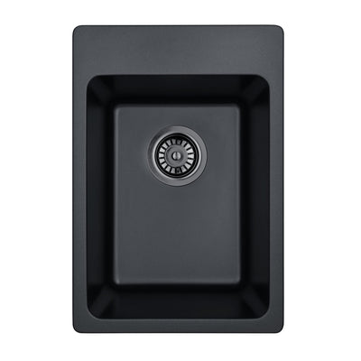 LUKKA LAUFEY GRANITE LAUNDRY SINK MATTE BLACK 350MM