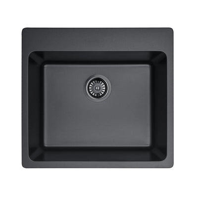 LUKKA LAUFEY GRANITE LAUNDRY SINK MATTE BLACK 550MM
