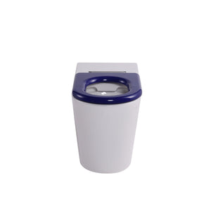 LUKKA HADDEN CARE RIMLESS WALL FACED FLOOR PAN GLOSS WHITE