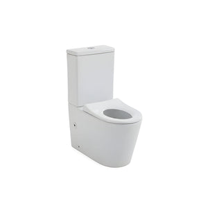 LUKKA HARPER JUNIOR TORNADO RIMLESS TOILET SUITE GLOSS WHITE
