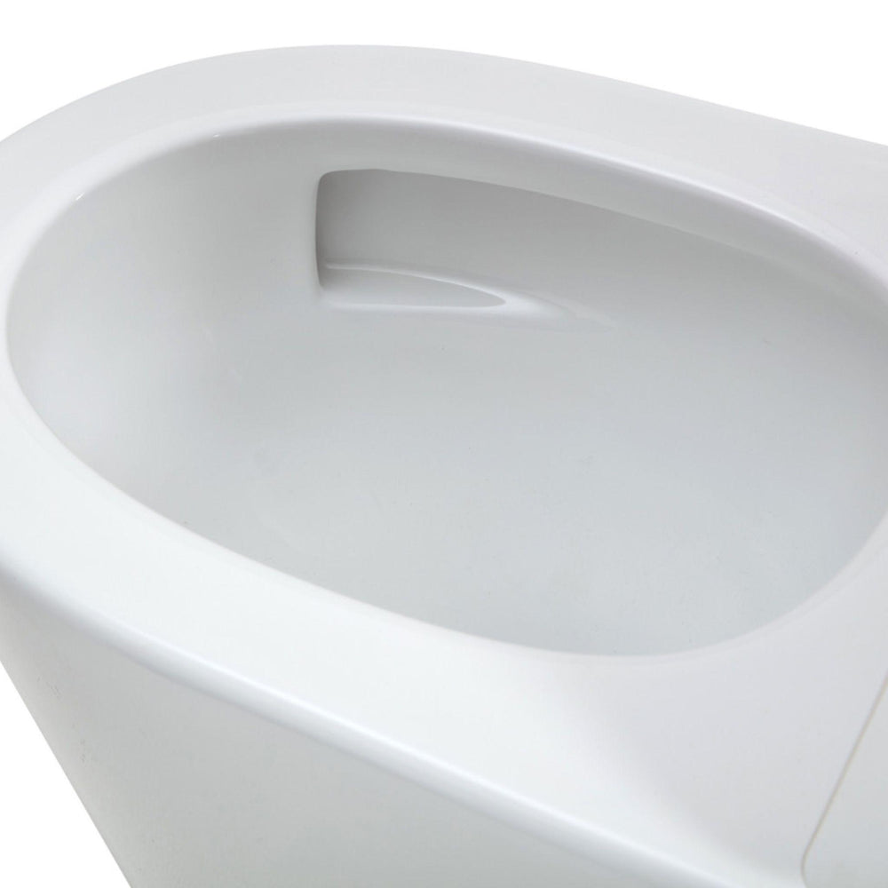 LUKKA HARPER JUNIOR TORNADO RIMLESS TOILET SUITE GLOSS WHITE