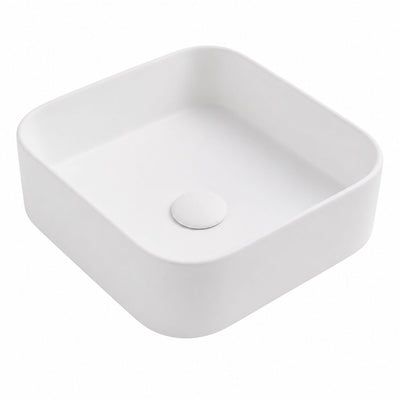 LUKKA KLIFF ABOVE COUNTER BASIN MATTE WHITE 370MM