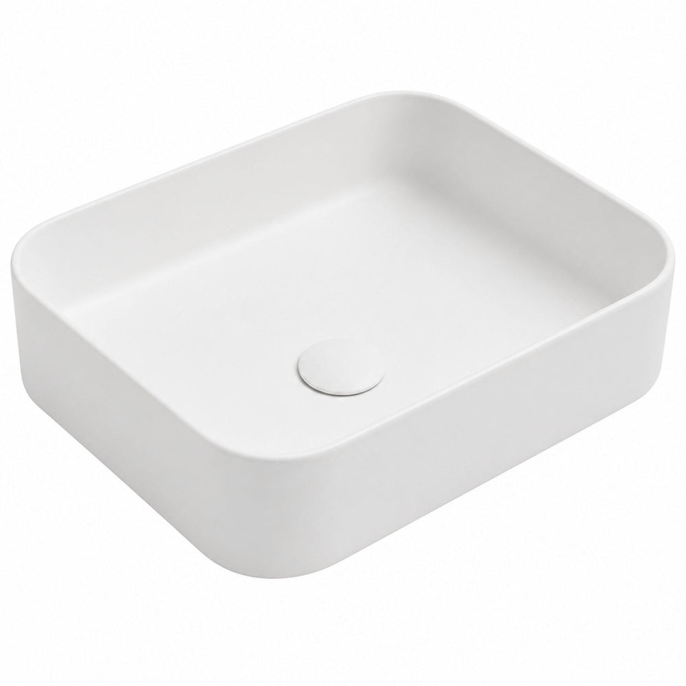 LUKKA KLIFF ABOVE COUNTER BASIN MATTE WHITE 500MM
