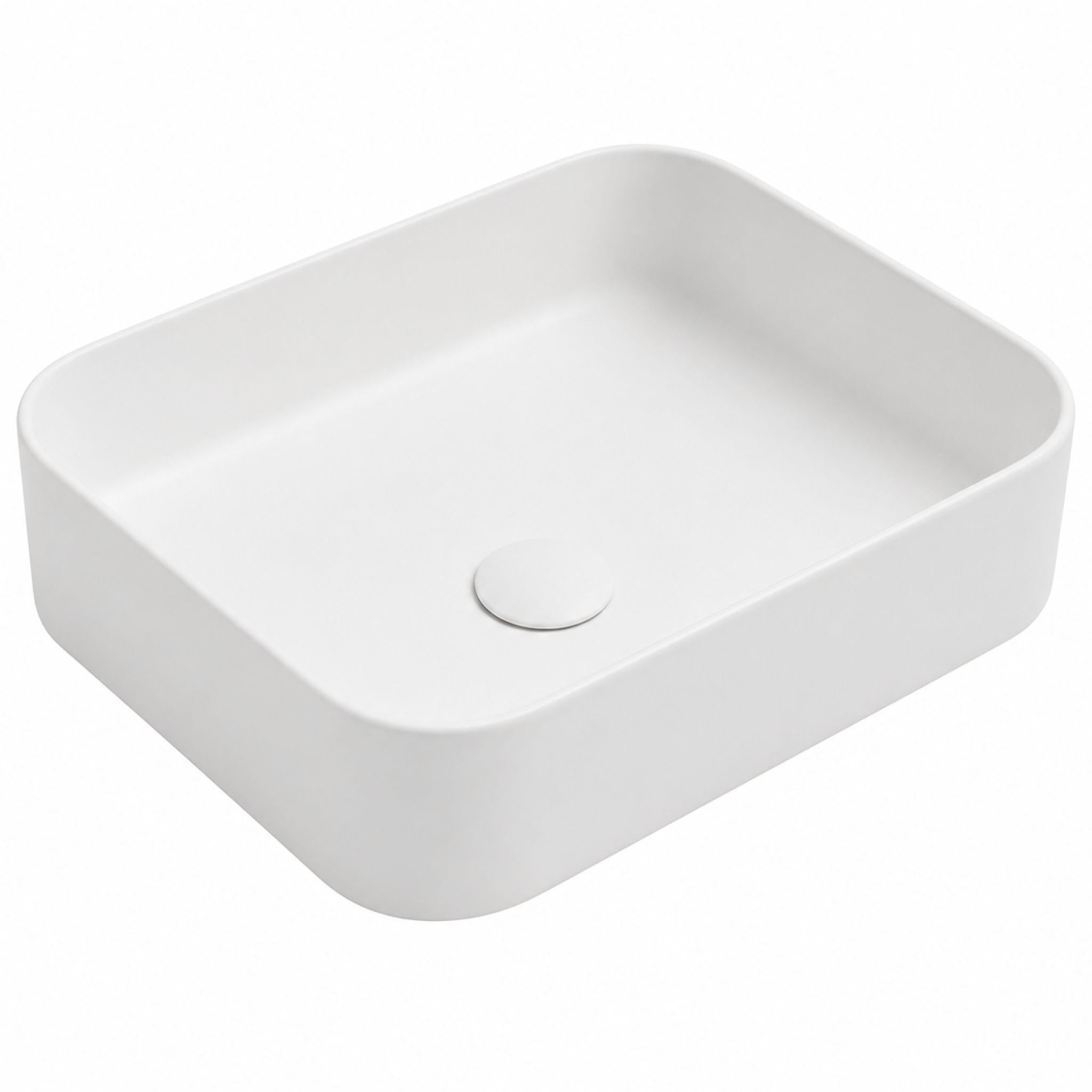 LUKKA KLIFF ABOVE COUNTER BASIN MATTE WHITE 500MM