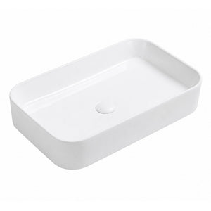 LUKKA KLIFF ABOVE COUNTER BASIN GLOSS WHITE 605MM