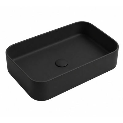 LUKKA KLIFF ABOVE COUNTER BASIN MATTE BLACK 605MM