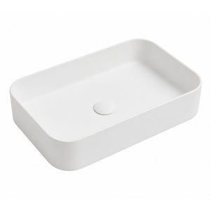 LUKKA KLIFF ABOVE COUNTER BASIN MATTE WHITE 605MM