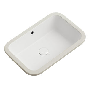LUKKA KLIFF UNDER COUNTER BASIN MATTE WHITE 460MM