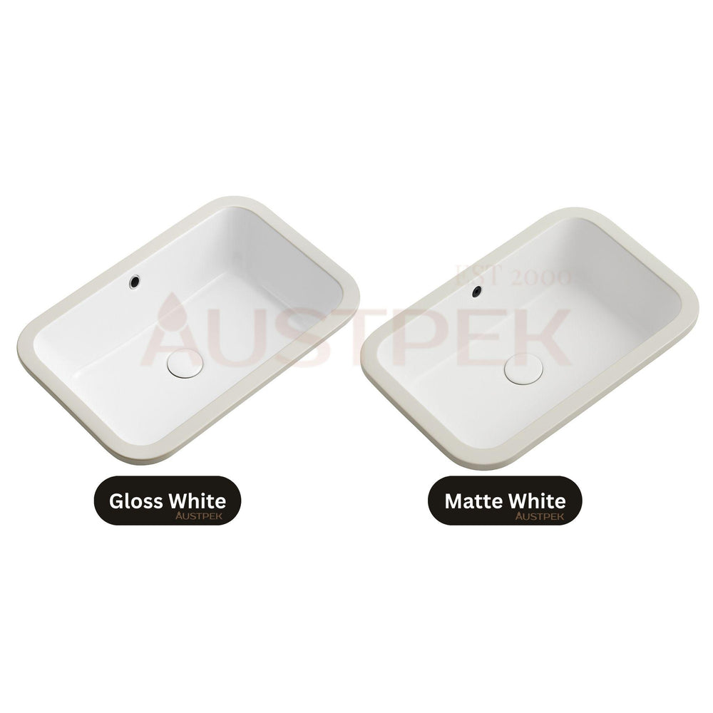 LUKKA KLIFF UNDER COUNTER BASIN GLOSS WHITE 460MM