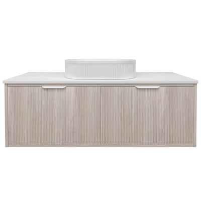LUKKA KLIFF COASTAL OAK 1200MM SINGLE BOWL WALL HUNG VANITY