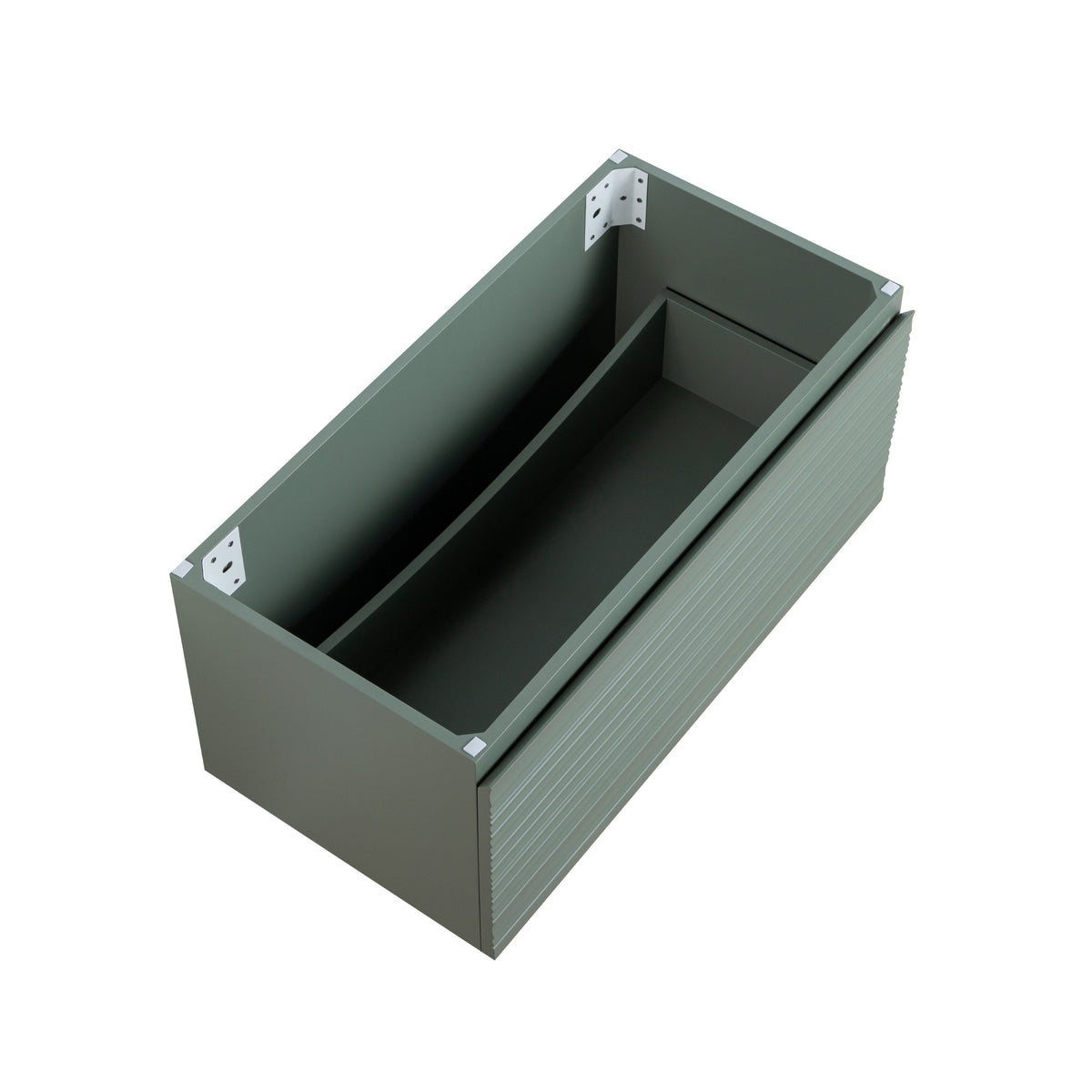 LUKKA SEDONA OLIVE GREEN 900MM SINGLE BOWL WALL HUNG VANITY