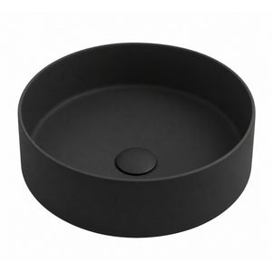LUKKA OLLEY ABOVE COUNTER BASIN MATTE BLACK 300MM