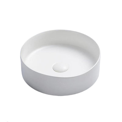 LUKKA OLLEY ABOVE COUNTER BASIN MATTE WHITE 350MM