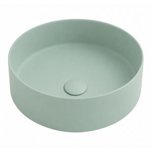 LUKKA OLLEY ABOVE COUNTER BASIN MATTE MINT GREEN 395MM