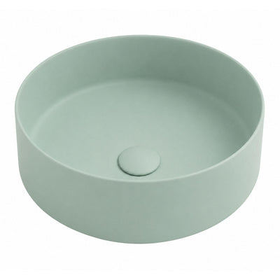 LUKKA OLLEY ABOVE COUNTER BASIN MATTE MINT GREEN 395MM