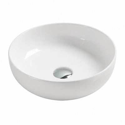 LUKKA OBAN ABOVE COUNTER BASIN GLOSS WHITE 377MM