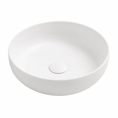 LUKKA OBAN ABOVE COUNTER BASIN MATTE WHITE 377MM