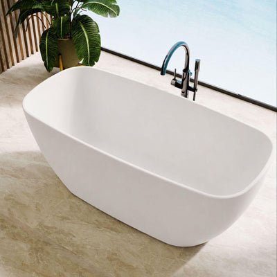 LUKKA ORTA FREESTANDING BATHTUB MATTE WHITE 1450MM