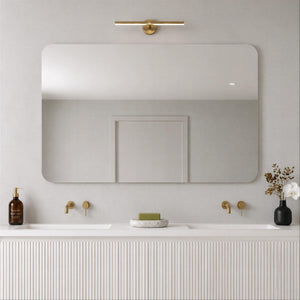 LUKKA RECTTA RECTANGULAR FRAMELESS PENCIL EDGE PLAIN MIRROR 1500X900MM