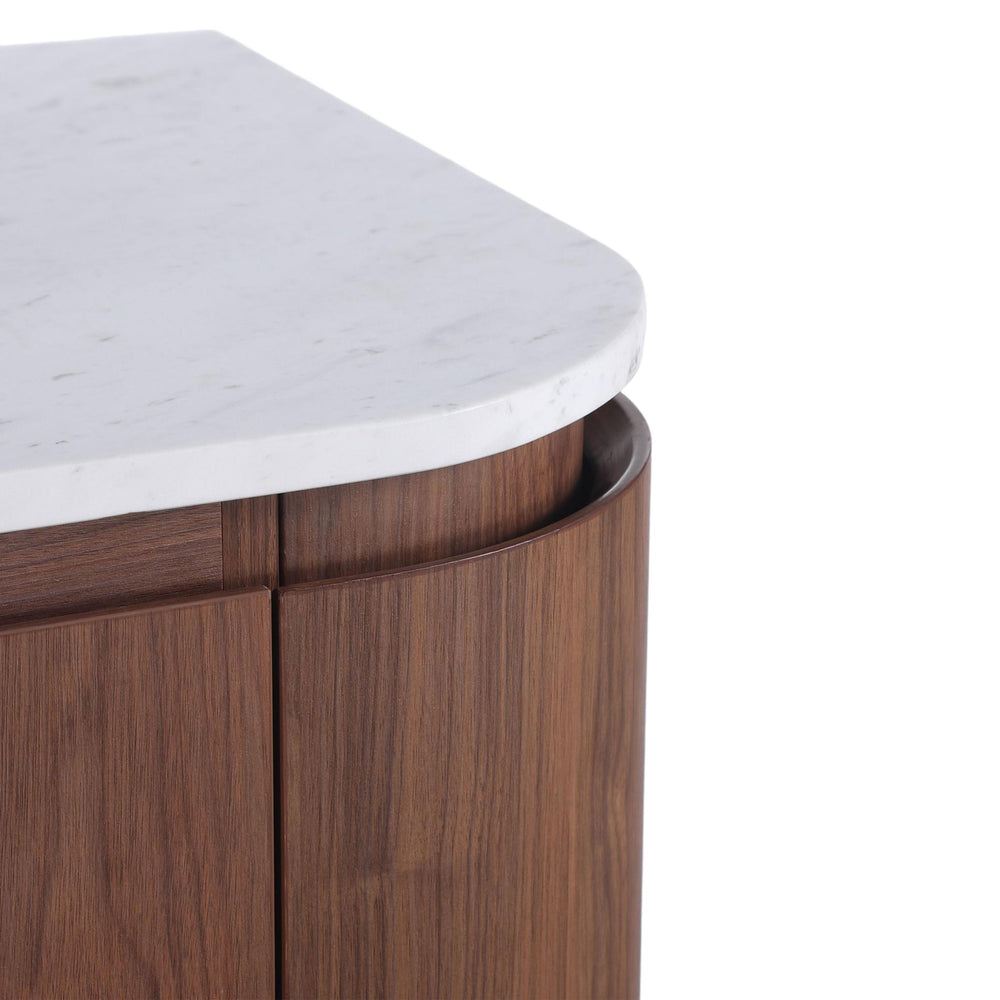 LUKKA RAVELLO MOCHA OAK WOODMATT 1200MM SINGLE BOWL WALL HUNG VANITY