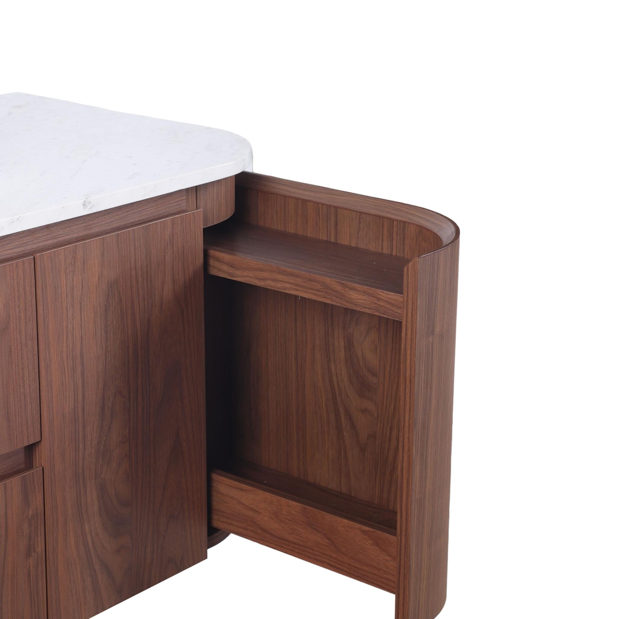 LUKKA RAVELLO MOCHA OAK WOODMATT 1200MM SINGLE BOWL WALL HUNG VANITY