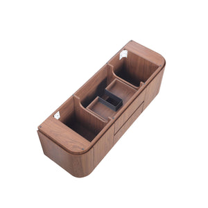 LUKKA RAVELLO MOCHA OAK WOODMATT 1500MM SINGLE BOWL WALL HUNG VANITY