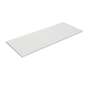 LUKKA BLANCO WHITE MATTE WHITE 1200MM SINGLE BOWL SOLID SURFACE ABOVE COUNTER STONE TOP