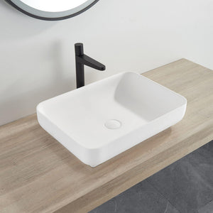 LUKKA KLIFF ABOVE COUNTER BASIN MATTE WHITE 550MM