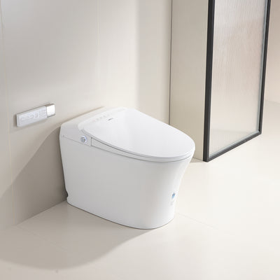 LUKKA SAMOS RIMLESS BACK TO WALL SMART TOILET WHITE