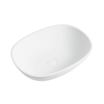 LUKKA PERRY ABOVE COUNTER BASIN MATTE WHITE 550MM
