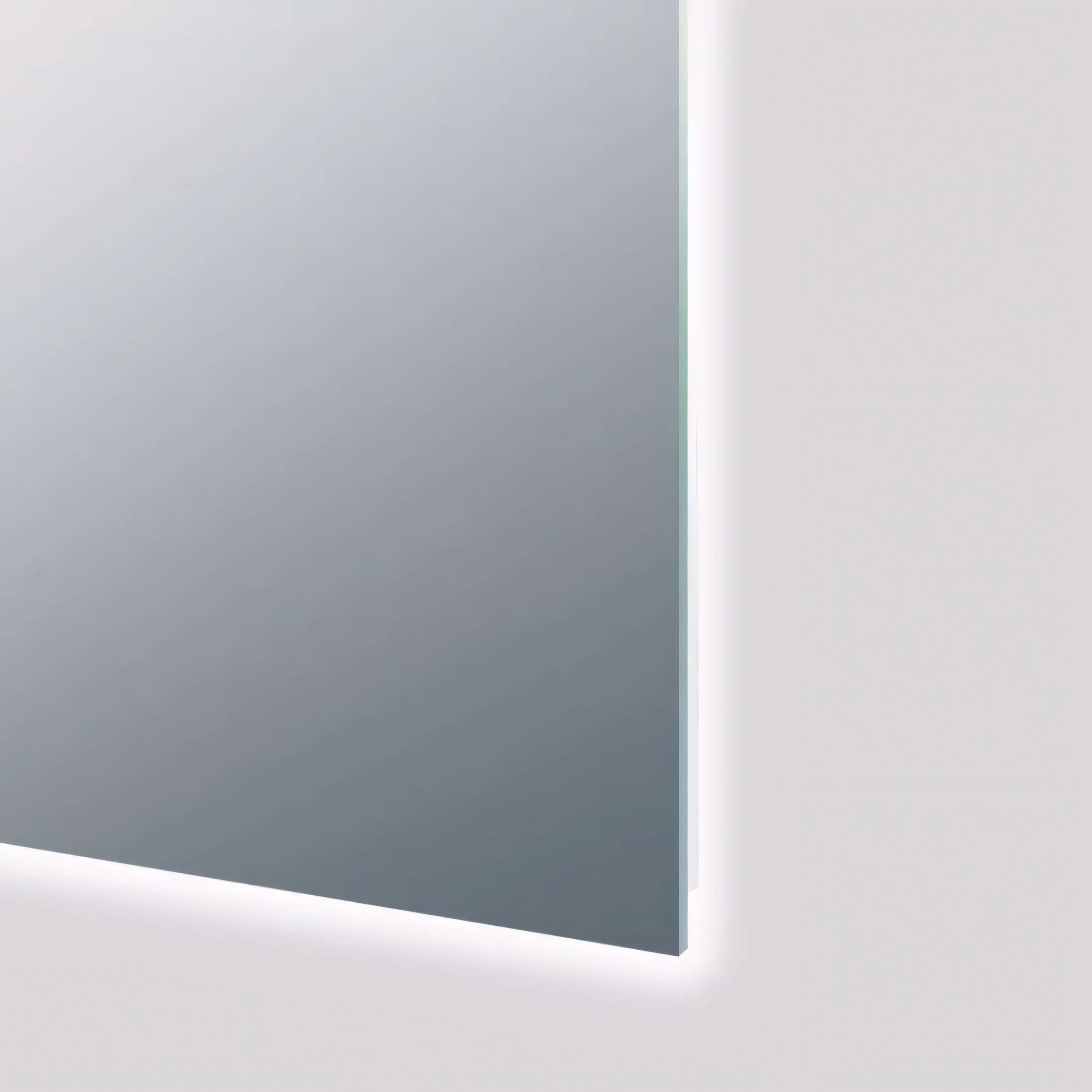 AQUAPERLA ARCH BACKLIT LED MIRROR 3 COLOUR LIGHTS 600X900MM