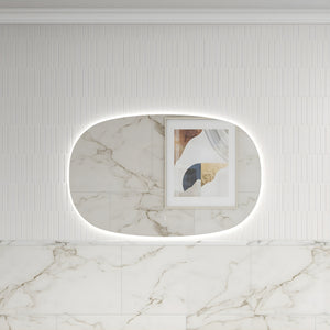 AULIC VALMONT HORIZONTAL LED MIRROR FRAMELESS 1100X700MM