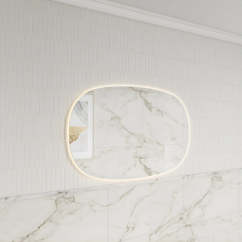 AULIC VALMONT HORIZONTAL LED MIRROR FRAMELESS 1100X700MM