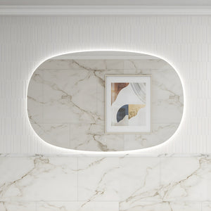 AULIC VALMONT HORIZONTAL LED MIRROR FRAMELESS 1400X900MM
