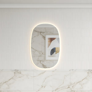 AULIC VALMONT VERTICAL LED MIRROR FRAMELESS 580X900MM