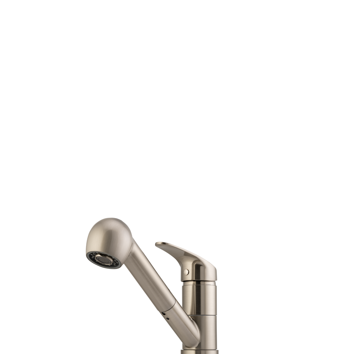 OLIVERI LONDON PULL OUT SPRAY KITCHEN MIXER 180MM BRUSHED NICKEL