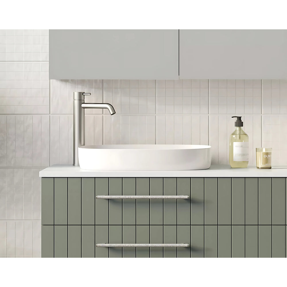 TIMBERLINE LORENZO INSET BASIN MATTE WHITE 500MM